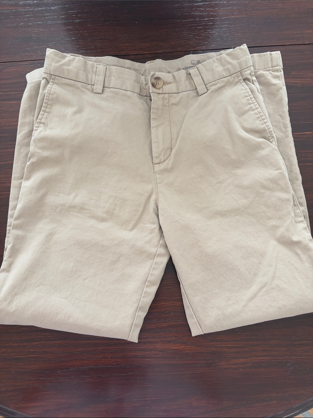 Boys Vineyard Vines Khaki Pants - Classic Straight Fit